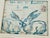 Abstract Romantic Rabbits Abstract Mixed Media Famed For Sale - Image 3 of 5