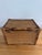 Brown Late 20th Century Large Hinged Tortoise Bamboo and Woven Cane Storage Box For Sale - Image 8 of 8