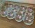 1960s Vintage-Mid Century Draping Iridescent Glass 14 Piece Punch Bowl Set-Includes Glass Ladle Not Pictured For Sale - Image 5 of 9