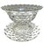 Late 20th Century Late 20th Century Fostoria American 2056 No 610 Flaire Punch Bowl Stand Underplate - 3 pcs For Sale - Image 5 of 6