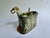 Ceramic 1950's Wire Hair Fox Terrier Dog Ceramic Vase, Planter For Sale - Image 7 of 17
