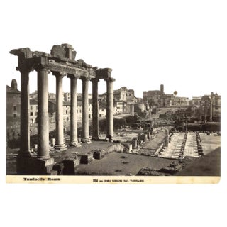 Ludovico Tuminello, Roman Forum, Vintage Photograph, Early 20th Century For Sale