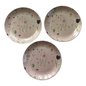 Portmeirion - Laura Stoddard " Up the Garden Path" 9" Plates