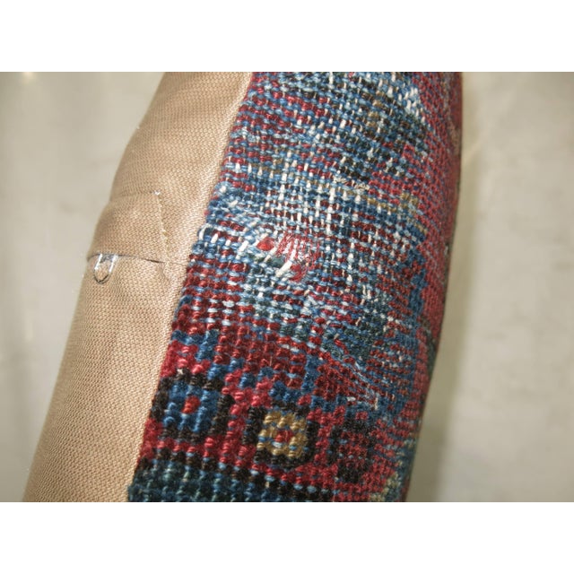 Asian Antique Antique Persian Mahal Pillow For Sale - Image 3 of 5