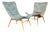Mid-Century Modern Armchairs by Miroslav Navrátil, 1960s, Set of 2 For Sale