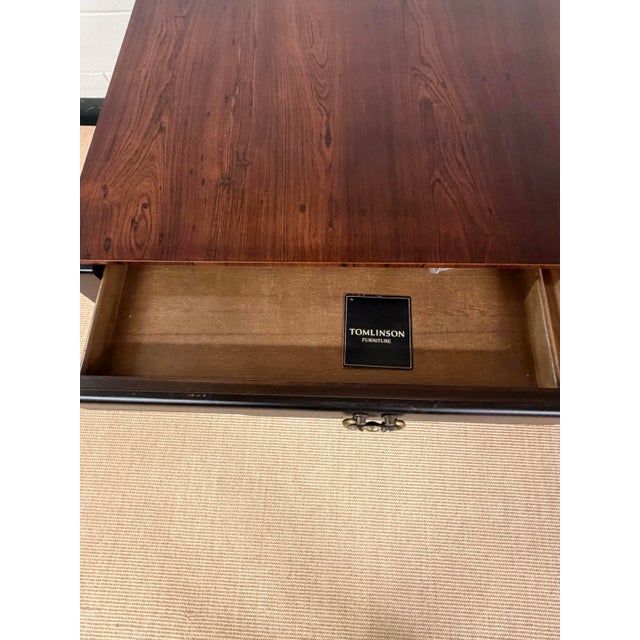 1970s Tomlinson Rosewood Writing Desk For Sale - Image 9 of 11
