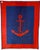 Nautical Asprey for Cunard Nautical Anchor Wool Blanket For Sale - Image 3 of 9