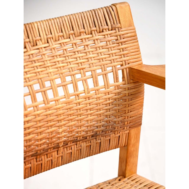 Model BM62 Chairs by Børge Mogensen, 1950s, Set of 6 For Sale - Image 15 of 16