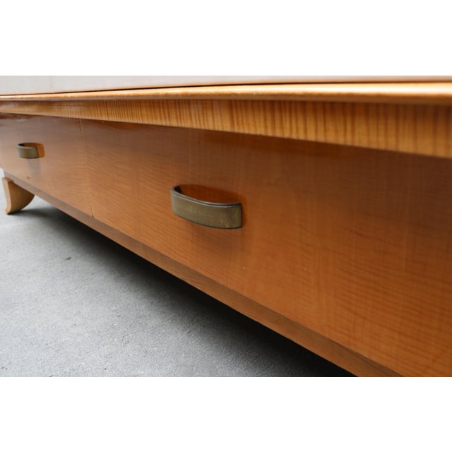 1940s Art Deco Two Door Sideboard For Sale - Image 9 of 16
