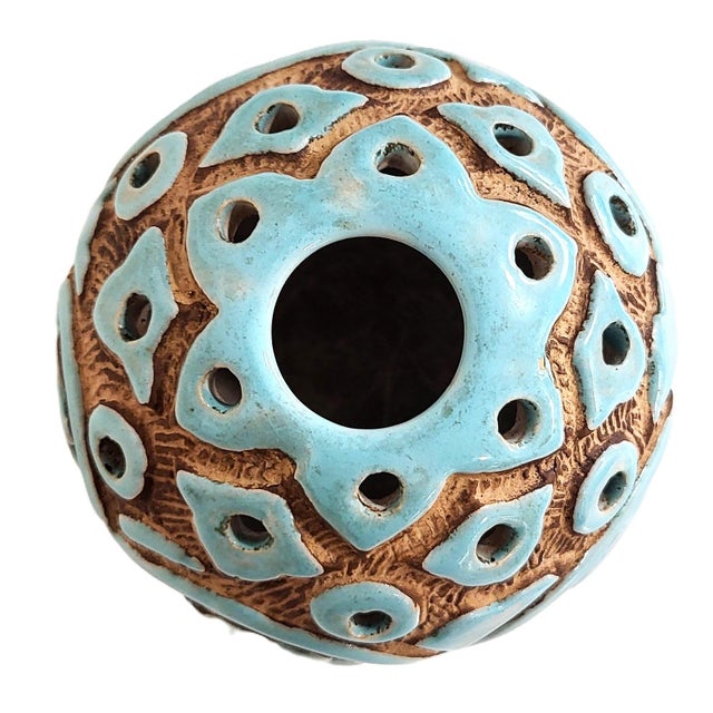 From a well traveled Rye NY estate, we have a pleasure to offer you this gorgeous Mid-Century Modern Italian Ceramic...