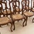 Antique wooden chairs with straw seats, 8 pcs Height: 106 Width: 47 Depth: 43 Seat height: 49 Style: ANTIQUE Production...