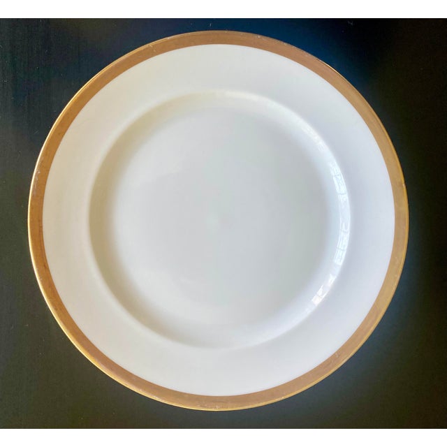 1910 Limoges Gold Rimmed Dessert Plates Set of 10 Chairish