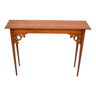 Antique Arts and Crafts Console Table, 1890 For Sale