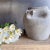 Rustic Matte Gray Wabi Sabi Pottery For Sale - Image 3 of 10