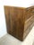1970s Mid Century Campaign Style Three Drawer Dresser With Brass Hardware For Sale - Image 5 of 12