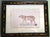 John-Richard Framed Nature Prints of a Tiger & Wildcat Pair Faux Tortoiseshell Wood 16x12.5 For Sale - Image 12 of 15