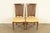 Henredon Henredon French Regency Louis XVI Carved Walnut Cane Back Side Chairs or Dining Chairs, Pair For Sale - Image 4 of 16