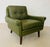 Vintage Danish Olive Green Lounge Chair by Svend Skipper, 1960s For Sale - Image 10 of 13