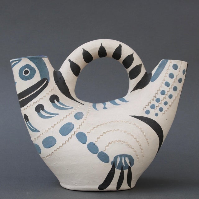 Vintage Pichet Espagnol by Pablo Picasso for Madoura Pottery, 1954, in None conditions. Designed 1950 to 1959