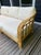 Modern Late 20th Century Ralph Lauren Upholstered Bamboo Settee For Sale - Image 3 of 13