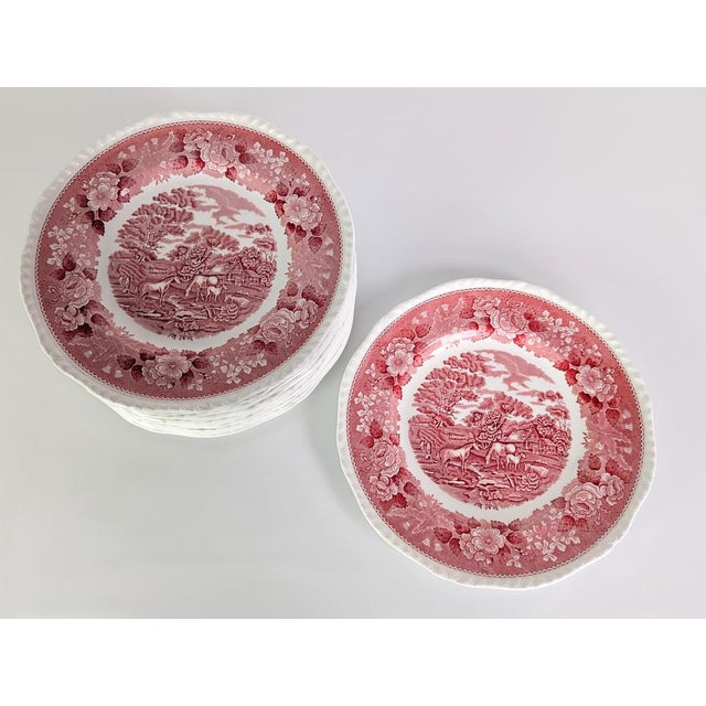 English Plate from Wedgwood, Set of 6 For Sale - Image 6 of 12