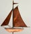 Figurative Vintage Copper and Brass Sailboat Weathervane For Sale - Image 3 of 8