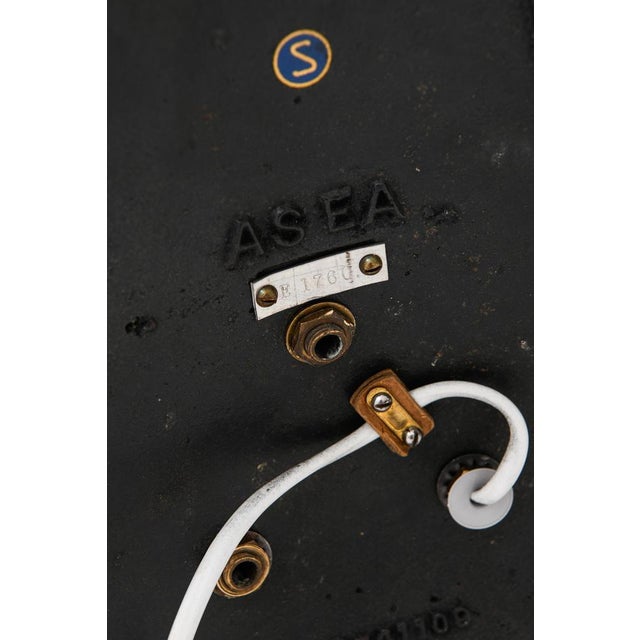 1950s Floor Lamp in Brass by Hans Bergström for Asea, 1950s For Sale - Image 5 of 8