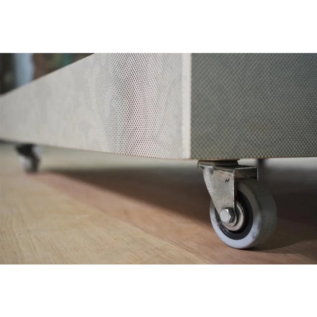 Ceramic Glass Low Coffee Table, 2000 For Sale - Image 9 of 10