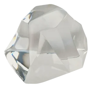 Crystal Glass Paperweight from Daum