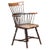 19th Century English Vernacular Yew & Fruitwood Stick Back Windsor Chair, 1800s For Sale - Image 15 of 15