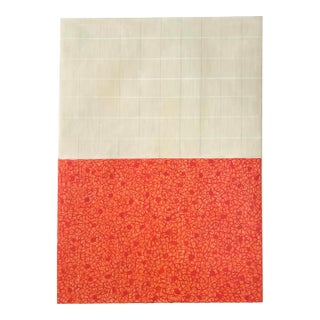 Pattern Over Pattern With Red and Cream For Sale