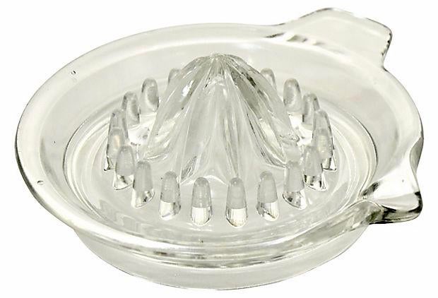 Vintage Glass Citrus Juicer | Chairish