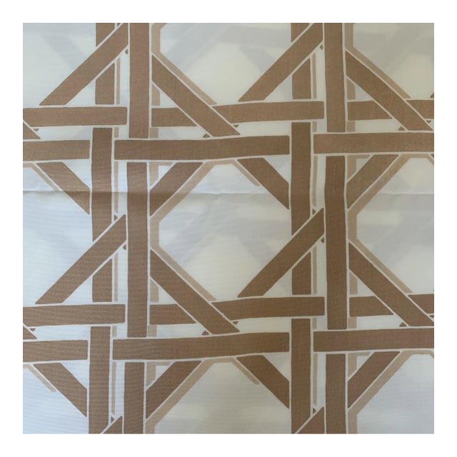 Carleton V Boca Grande Faux Wicker Performance Solution Dyed Acrylic Outdoor Fabric- 8 Yards For Sale