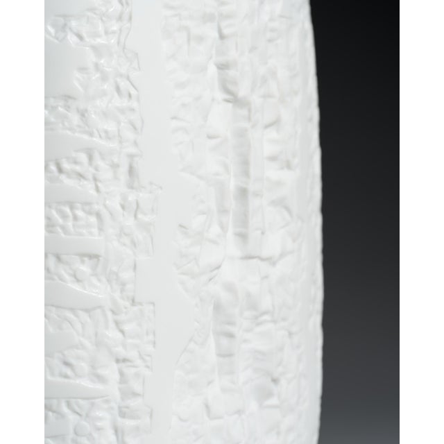 White Bisque Porcelain Vases by Werner Schreib, Martin Freyer and Werner Uhl for Rosenthal, 1970s, Set of 3 For Sale - Image 13 of 18