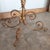 Gold Antique Floor Candlestick, 1900s For Sale - Image 8 of 17