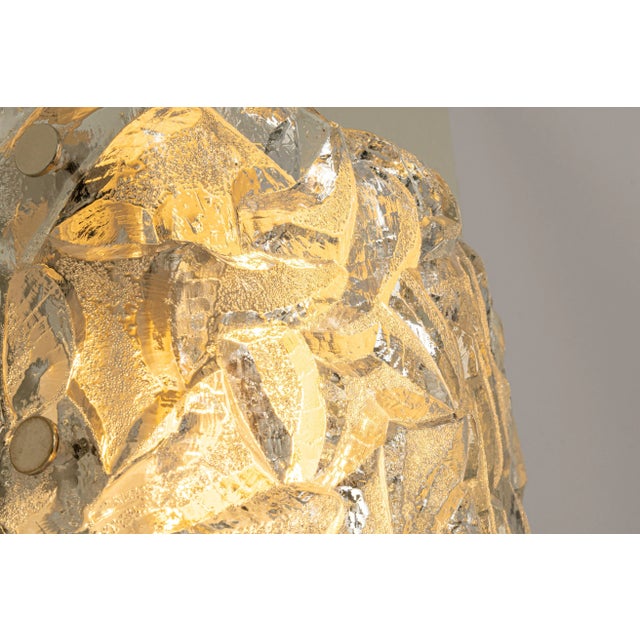 White German Sconces in Murano Glass by Kaiser, 1970s, Set of 2 For Sale - Image 8 of 10