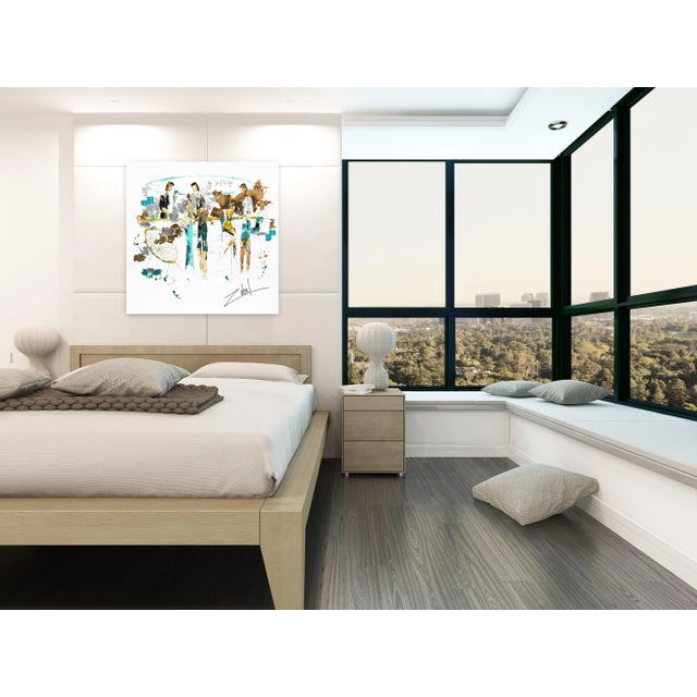 "The Surf Lodge" Original Artwork by Zabel For Sale In Los Angeles - Image 6 of 7