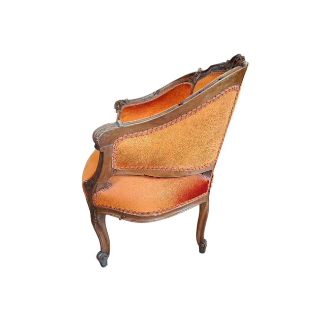 Vintage Baroque-Style Armchairs, 1940, Set of 4 For Sale - Image 3 of 15