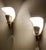 Gold Vintage Wall Lights by Metalarte, 1960s, Set of 2 For Sale - Image 8 of 12