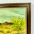 1970s Vintage Southwestern Impressionist Saguaro Landscape Folk Art Original Oil Painting, Artist Signed For Sale - Image 9 of 13