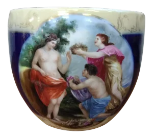 Antique Royal Vienna Porcelain Bowl