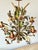 French Polychrome Floral and Wheat Tole 5-Light Chandelier, 1960s For Sale - Image 4 of 18
