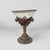 Italian Cup with Glass Hemisphere and Decorated Wood Stem, 1890s For Sale - Image 4 of 18