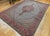 Antique Persian Tabriz Mahi Rug, Hand-Knotted Wool & Silk, Herati Geometric Pattern, Ivory & Red, 7x10 For Sale - Image 9 of 17