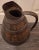 Antique wood and iron wine pitcher is signed on the bottom. V. A. It is in great original condition for its age. BE sure...