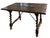 18th Century Italian Walnut Capretta Table With Barley Twist Legs For Sale - Image 11 of 11