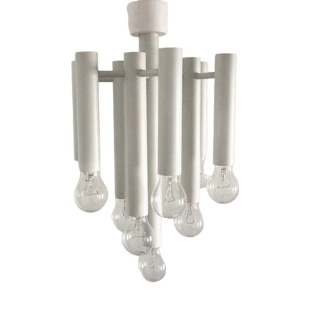 Mid-Century Swiss Space Age Type 415 Minimalist Pendant Lamp from Temde, 1960s For Sale