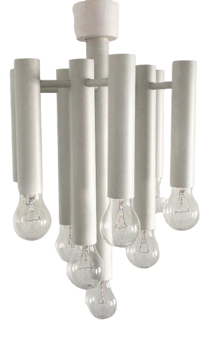 Mid-Century Swiss Space Age Type 415 Minimalist Pendant Lamp from Temde, 1960s