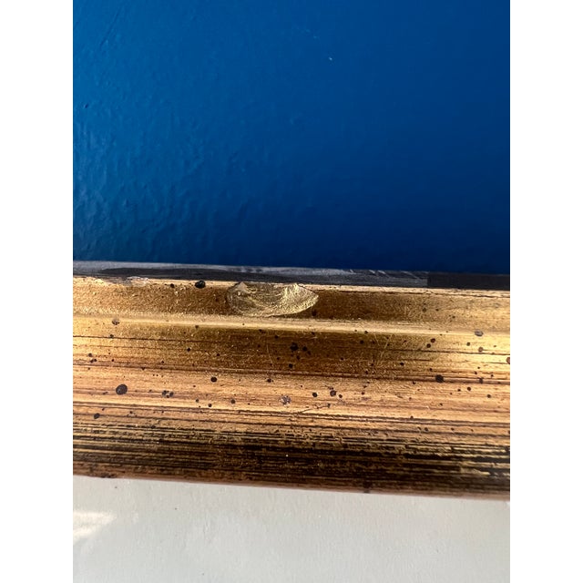 1950s Rare 1950's Framed Cut Postal Stamps on Silk For Sale - Image 5 of 12