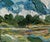 Alvaro Baragli, IL Campo, Oil Painting on Canvas, in Very Good conditions. Designed 1990 to 1999 This piece is designed in...
